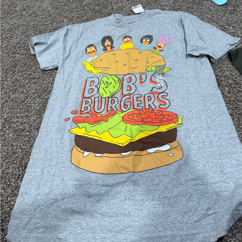 🍌Bob's Burgers Gray Graphic Tee
